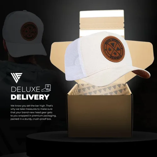 Miniatura 82 de Urban Effort Gorra trasera de malla, para hombres y mujeres, gorra de béisbol de 5 paneles, gran cierre a presión para caza y senderismo