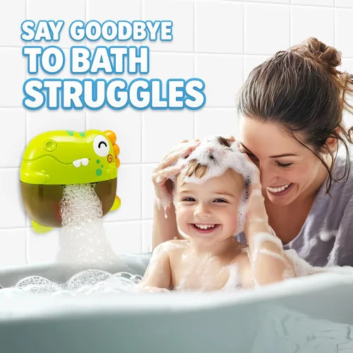 Miniatura 2 de Máquina de burbujas de baño, máquina de burbujas para bañera, juguetes de baño, máquina de burbujas para bañera, fabricante de burbujas con luces