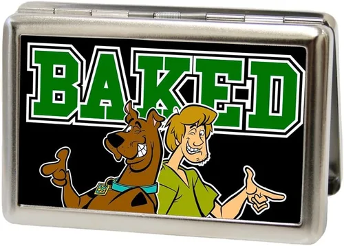 Buckle-Down Portatarjetas Buckle-Down unisex para adultos, billetera Scooby Doo, Scooby Doo10, 4.0 x 2.9 de EE. UU, Scooby Doo10