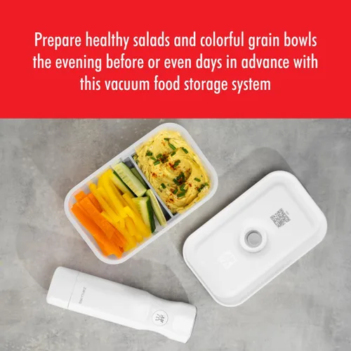Miniatura 3 de ZWILLING Fresh & Save - Lonchera de plástico hermética, recipiente hermético para almacenamiento de alimentos, contenedor de preparación de comidas