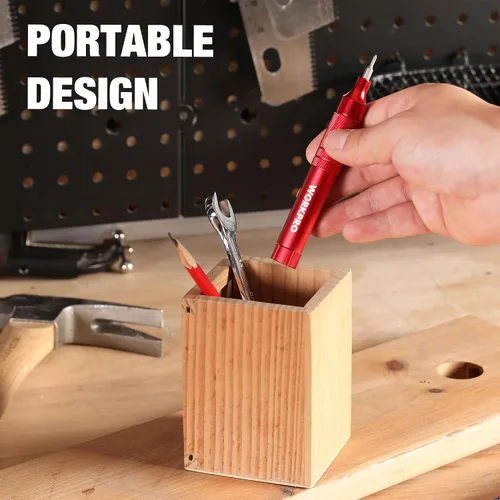 Miniatura 8 de WORKPRO - Juego de destornilladores multifuncional 24 en 1, mini juego de destornilladores magnéticos, destornilladores manuales con forma de lápiz