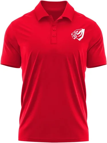 Miniatura 127 de Camisa polo deportiva oficial de la NCAA Collegiate para hombre, colección con logotipo en el pecho izquierdo