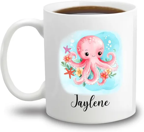 Miniatura 9 de Taza de café de burro personalizada, bonita taza de café de burro para amantes de los animales, niñas, hermana e hija, taza de té personalizada