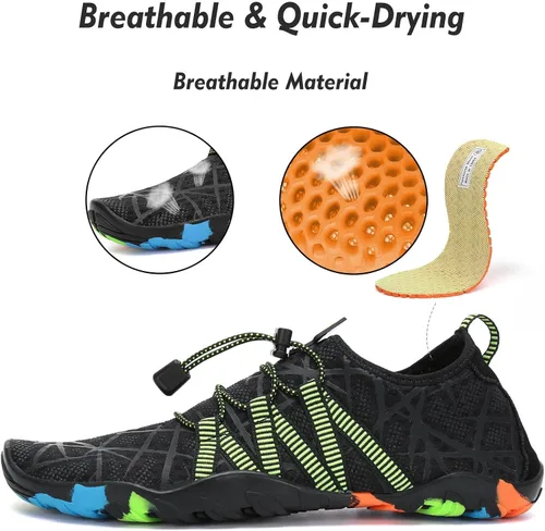 Miniatura 4 de SAGUARO Zapatos deportivos acuáticos unisex de secado rápido para playa, piscina, mar