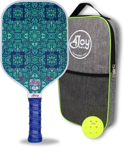 Miniatura 5 de 4Joy Pickleball Paddle Serie Amp4 – T700 de fibra de carbono Pickleball sin palas – Raquetas profesionales de pickleball para mujeres y hombres