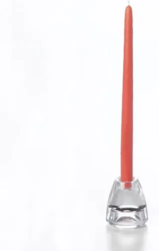 Miniatura 136 de yummi Velas cónicas color rosa claro de 12 pulgadas, 12 por paquete
