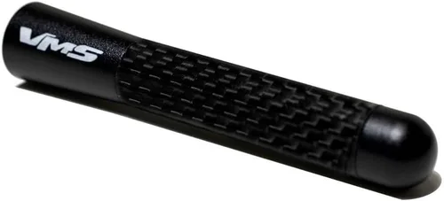 Miniatura 3 de Mitsubishi Lancer Evolution 8 EVO VIII - Antena corta de fibra de carbono negra de 3