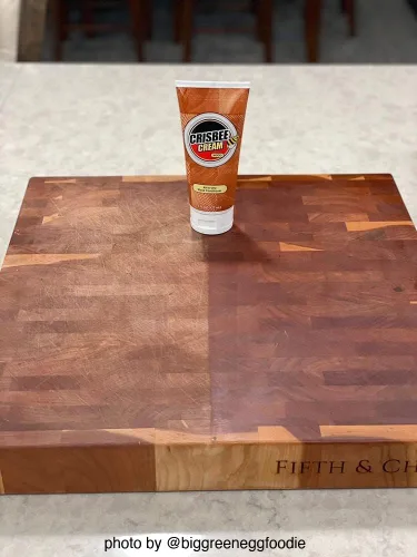 Miniatura 3 de Cream Wood ® Acondicionador de madera todo en uno, fabricado en Estados Unidos, mezcla de aceite/cera y acondicionador para bloques de carnicero
