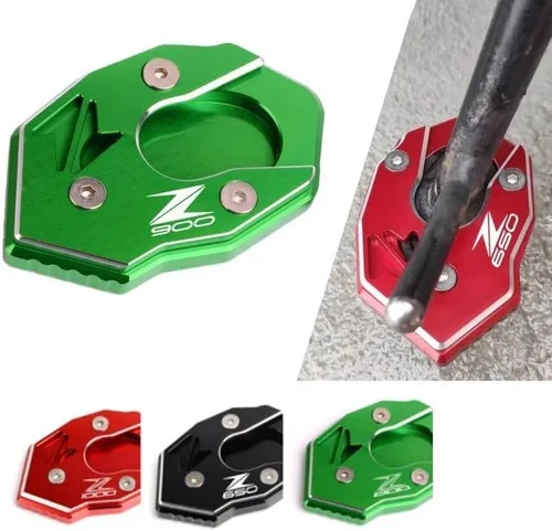 Miniatura 2 de KAnduo M Motorcycle CNC Aluminium Side Stand Enlarge Extension for Kawasaki Z900 Z650 Z1000 Z800 2010-2022 Z 900 Z 800 Z 650 Z1000r Z1000 Y