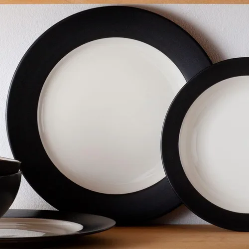 Miniatura 3 de Noritake Colorwave Graphite - Juego de 4 piezas para llantas, servicio para 1