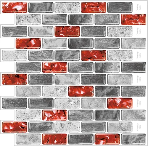 Miniatura 9 de Azulejos autoadhesivos para pared posterior (backsplash) de cocina, diseño grande premium 3D autoadhesivo para cocina, sala de estar, dormitorio