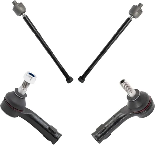 Miniatura 127 de TRQ Juego de barras de acoplamiento delanteras interiores y exteriores de 4 piezas compatible con Jeep Cherokee 1991-2001 y Comanche 91-92