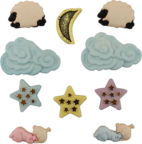 Miniatura 29 de Botones en abundancia botón paquete temático, cocina