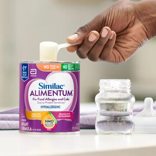Miniatura 4 de Similac Alimentum con HMO 2'-FL - Fórmula hipoalergénica para bebés, para alergias alimentarias y cólicos debido a sensibilidad a las proteínas