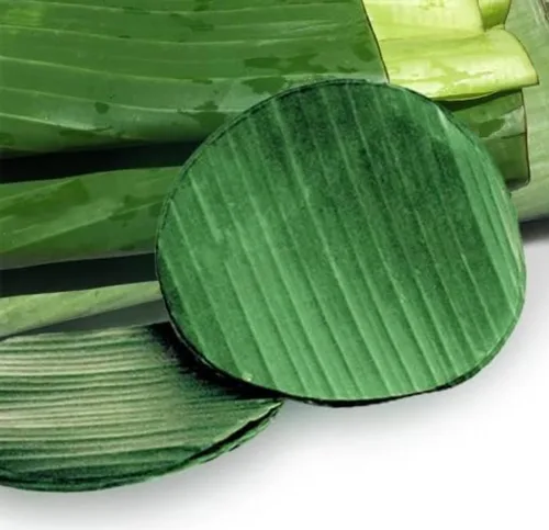 Kejora Hojas de plátano redondas frescas 1 LB (1)