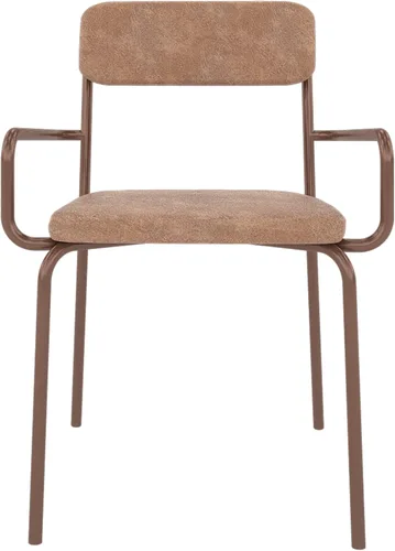 Miniatura 7 de Manhattan Comfort Whythe - Silla de comedor moderna de piel sintética, diseño simple, color negro