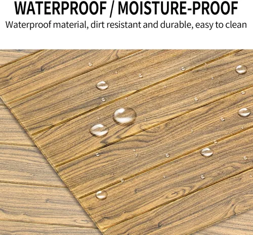 Miniatura 5 de UNICOO - Paneles de pared 3D autoadhesivos con efecto ladrillos reales para habitación de niños, baño, sala de estar, 116 pies cuadrados, 20 Grano