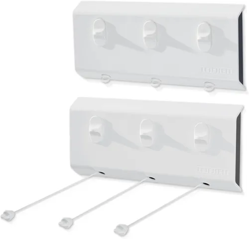 Miniatura 3 de Leifheit Rollfix 150 - Aireador de palangre (3 líneas x 16.4 ft), color blanco