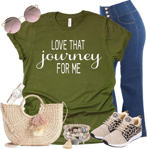 Miniatura 27 de Love That Journey for Me - Camiseta de manga corta con estampado de Moira Alexis Rose