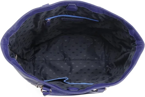 Miniatura 3 de Juicy Couture Bolso de mano de cuero Hollywood, azul cobalto
