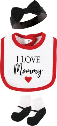 Miniatura 3 de Hudson Baby Juego de canastilla de algodón unisex para bebé