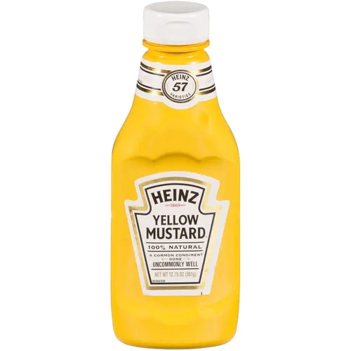 Miniatura 16 de Heinz Mostaza amarilla, 14 oz (396.89 g)