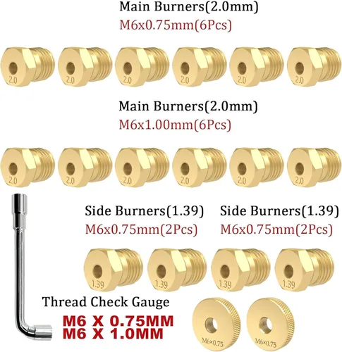 Miniatura 5 de Manguera de gas natural de 18 pies 3/8", manguera de GLP de baja presión con conexión rápida, para parrilla 5249 Blackstone Weber, Char-Broil, horno