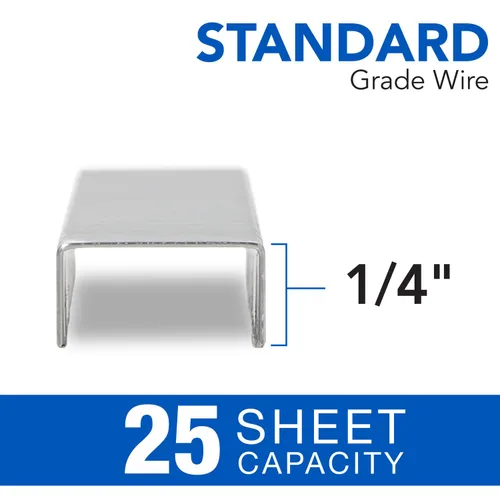 Miniatura 2 de Swingline® Grapas estándar, 1/4 ", tira completa, caja de 5,000