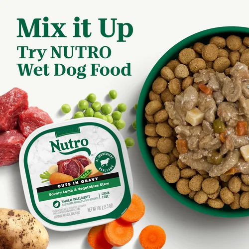 Miniatura 10 de Nutro Natural Choice - Alimento seco para perros adultos, receta de carne de res y arroz integral, bolsa de 4.5 libras