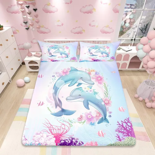 Miniatura 24 de Juego de sábanas bajeras para juegos tamaño individual, juego de ropa de cama con grafiti Lightning Strike para niños, adolescentes, decoración