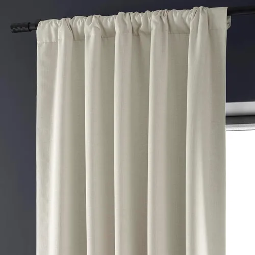 Miniatura 7 de HPD HALF PRICE DRAPES Cortinas opacas sólidas con aislamiento térmico para dormitorio, cortina de 84 pulgadas de largo (1 panel), cortinas opacas