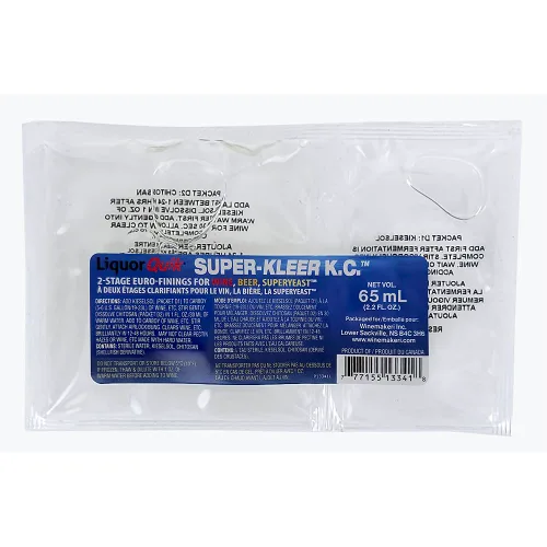 Miniatura 6 de Liquor Quik Super-Kleer KC Finings - Paquete de 4