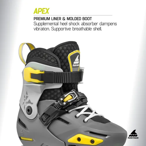 Miniatura 3 de Rollerblade Apex Junior - Patín en línea ajustable para fitness