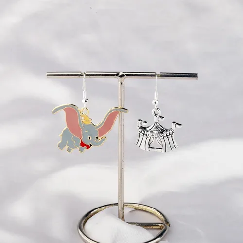 Miniatura 4 de AKTAP Funny Fly Elephant Inspired Zipper Charm for Hand Bag Purse Fly Elephant Pendant for DIY Jewelry Making