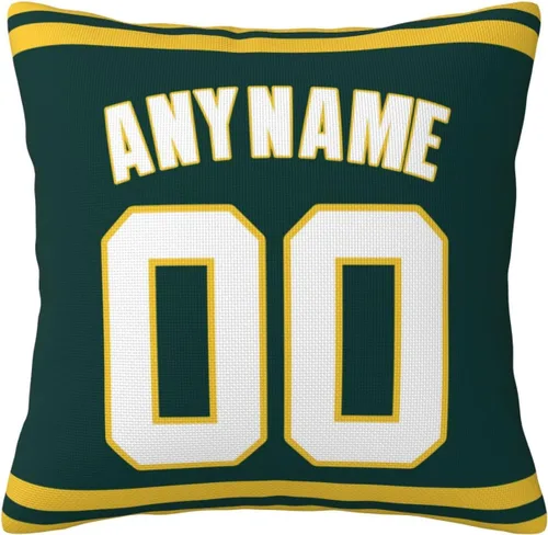 Miniatura 31 de Funda de almohada personalizada: personaliza cualquier nombre y número, regalo de béisbol personalizado para hombres y mujeres, funda de almohada MT