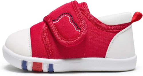 Miniatura 2 de HLMBB Zapatos de caminar para bebés, niñas y niños pequeños de 9, 12, 18, 24 meses, para niños y niñas, con suela de goma dura de malla transpirable