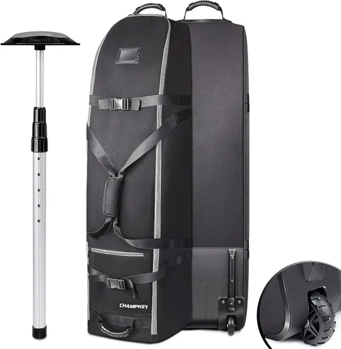 Miniatura 8 de CHAMPKEY Premium Soft-Padded Golf Travel Bags for Airlines - Travel Golf Gags for Airlines with Premium Oxford Fabric and Oversized Wheels