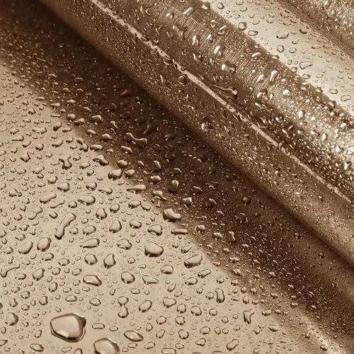 Miniatura 3 de Hopepak Papel tapiz dorado para despegar y pegar, papel de contacto dorado metálico, acero inoxidable, impermeable, para decoración de gabinetes