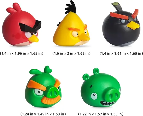 Miniatura 3 de ROLOSO Juguetes de Angry Birds con Licencia Recién Lanzados Conjuntos de Juego Construir y Lanzar Ladrillos de Construcción Conjuntos de Bloques