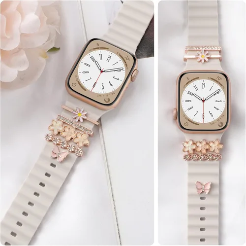 Miniatura 3 de Anillos decorativos compatibles con Apple Watch de 1.496 pulgadas, 1.575 pulgadas, 1.614 pulgadas, 1.654 pulgadas, 1.732 pulgadas, 1.772 pulgadas