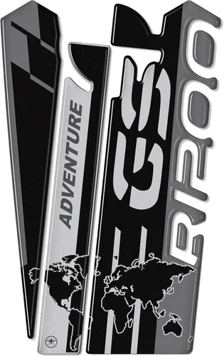 Miniatura 2 de labelbike - Adhesivo 3D para motocicleta, protección y decoración en resina compatible con BMW R 1200 GS Adventure 2013-2018