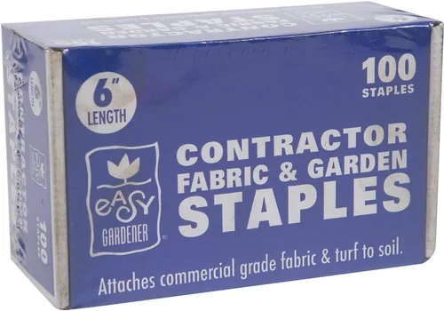 Miniatura 2 de Easy Gardener 50825 - Grapas para tela de jardín de seguridad para jardines, 15.2 cm