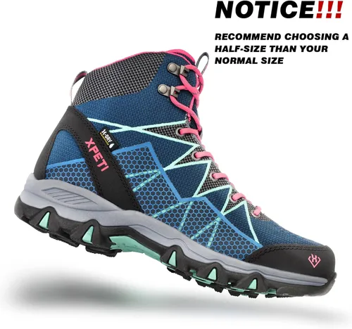 Miniatura 2 de XPETI Infinity - Botas de senderismo de punto para mujer