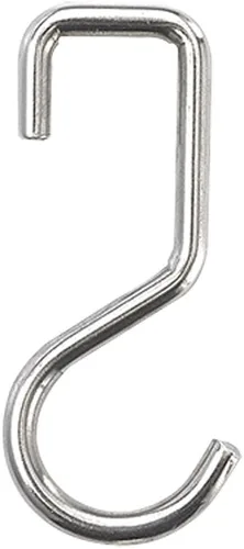 Mercer Culinary M30742 - Ganchos en S de repuesto de acero inoxidable, juego de 6