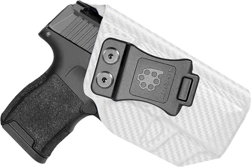 Miniatura 14 de Amberide IWB Funda Kydex para SIG Sauer P365 / P365 SAS / P365X, transporte oculto, opciones MOS y no MOS disponibles, inclinación ajustable