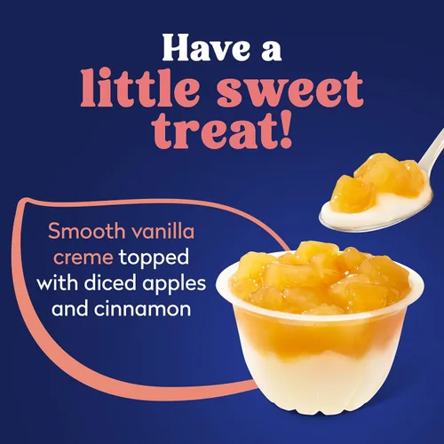 Miniatura 4 de Dole - Parfait de manzanas y crema bajo en grasa, 4 oz, 24 tazas en total, sin gluten ni lácteos, refrigerios a granel para niños y adultos