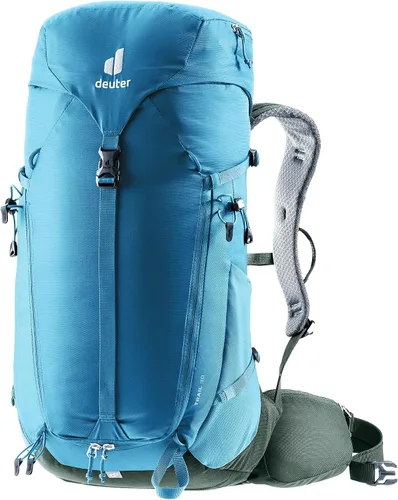 Miniatura 13 de Deuter Mochila Trail de 30L para ciclismo, senderismo y senderismo con ajuste estrecho, marco en U y transpirabilidad superior, almendra-profundo