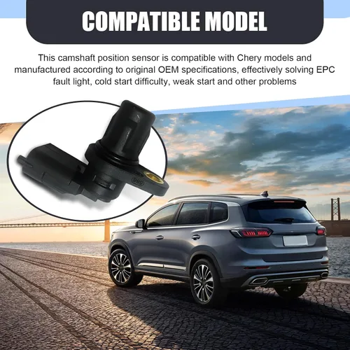 Miniatura 4 de Sensor de posición del árbol de levas del motor de automóvil, enchufe automático resistente a altas temperaturas enchufar y usar, ajuste perfecto