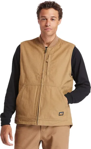 Miniatura 9 de Timberland PRO Chaleco de lona con forro Gritman estándar para hombre