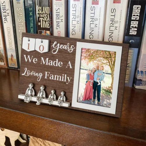 Miniatura 2 de Idea de aniversario de boda para esposa, regalos para todos los aniversarios, regalo de lata de 10 años para parejas, él, su marido, esculturas